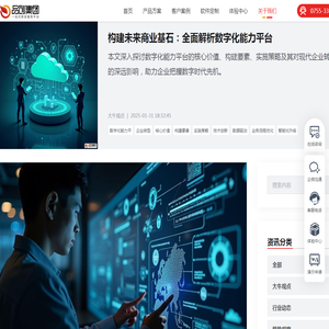 构建未来商业基石：全面解析数字化能力平台
 - 品创集团|一站式研发服务平台