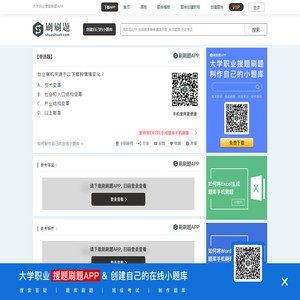 创业商机来源于以下哪种情境变化？-刷刷题APP